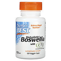 Doctor's Best, босвелія з UC-II, 60 веганських капсул