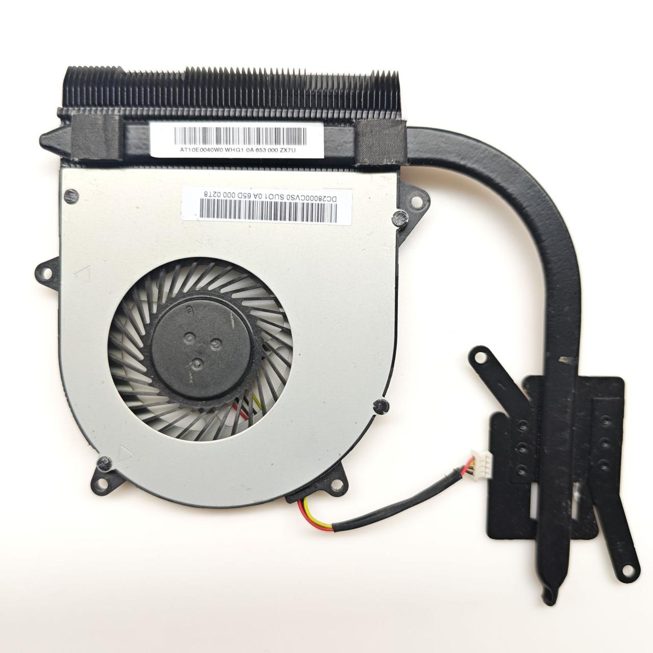 Система охолодження для ноутбука Lenovo 100-15IBD B50-50 UMA (DC28000CVS0, AT10E0040W0) "Б/У"