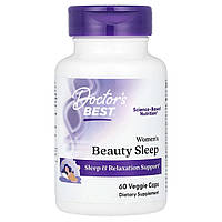 Doctor's Best, Beauty Sleep для жінок, 60 веганських капсул