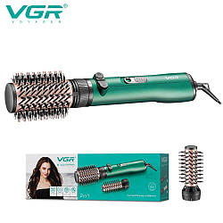 Фен стайлер для укладання та завивки волосся VGR GREEN V-498 2 в 1, Professional, 1000-1200 Вт