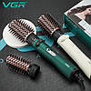 Фен стайлер для укладання та завивки волосся VGR GREEN V-498 2 в 1, Professional, 1000-1200 Вт, фото 4