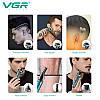 Набір для стриження VGR 6 в 1 V-102, 14 насадок, LED display, фото 4