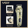 Комплект VGR 3 в 1 V-642 акумуляторна машинка для стриження (clipper), триммер та електробритва (шейвер), фото 8