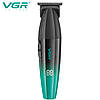 Тример VGR V-906 GREEN, 3 насадки, керамічне лезо, TURBO режим 9000 RPM, LED display, фото 2