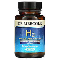 H2 молекулярний водень, H2 Molecular Hydrogen, Dr Mercola, 90 таблеток