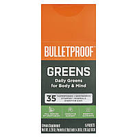 BulletProof, зелень, 15 пакетиків по 7,9 г (0,28 унції).