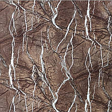 Декоративна ПВХ плита коричневий мармур 600*600*3mm (S) SW-00001622