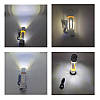 Ліхтар MULTIFUNCTION КЕМПІНГ YES-666-LED(white+yellow+red), 1000LUM, Li-Ion аккум., магніт, гачок, ЗУ Type-C, фото 7