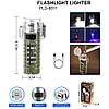 Ліхтар MULTIFUNCTIONAL 8811-COB(white+red+RGB), Li-Ion аккум., запальничка, ЗУ Type-C, фото 10