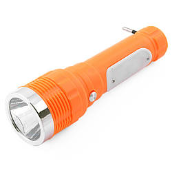 Ліхтар Luxury 231, 1W + 8LED, вбудований акумулятор, ЗУ 220V