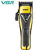 Акумуляторна машинка для стриження (clipper) VGR V-015, 6 насадок з магнітами, VECTOR MOTOR 9000 RPM, LED display, фото 4