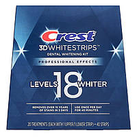 Crest, 3D Whitestrips, набір для відбілювання зубів, 40 шт