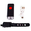 Велоліхтар LY-21-XPE, аккум., ЗУ micro USB, фото 5