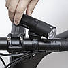 Велофара потужна LEADBIKE M02-OSRAM 400LM, 2000mAh, waterproof, children lock, Li-Ion акумулятор, ЗУ Type-C, фото 7