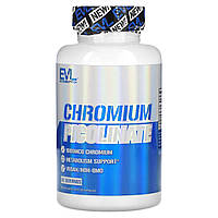 EVLution Nutrition, піколінат хрому, 1000 мкг, 30 капсул