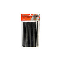 Клеєві стержні чорні 200x11,2 мм 12 шт Sturmax 7010M-07-12S