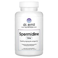 Dr. Emil Nutrition, спермідин, 5 мг, 60 капсул (2,5 мг у капсулі)