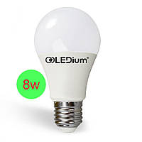 Лампа світлодіодна 8 Ват Е27 А60 4100К LEDium