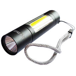 Ліхтар  BL-510/1501-XPE+COB, Li-Ion акум., ЗУ microUSB, Box