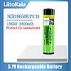 Акумулятор 18650, LiitoKala NCR 34B-PCB, 3400mAh, З ЗАХИСТОМ, ОРИГІНАЛ, фото 3