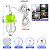 LED лампа V07-COB, кабель 3 м, гак, живлення від USB/Type-C, фото 6