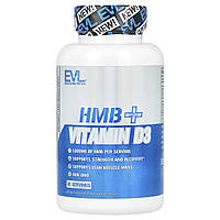EVLution Nutrition, HMB і вітамін D3, 90 рослинних капсул