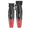 Комплект VGR 2 в 1 V-640 RED акумуляторна машинка для стриження (clipper) та триммер, фото 5