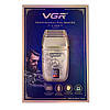 Електробритва VGR V-349 шейвер, потрійне лезо, IPX6, LED Display, фото 2