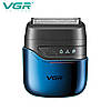 Електробритва VGR V-364 BLUE шейвер, подвійне лезо, IPX7, фото 2
