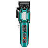 Акумуляторна машинка для стрижки (clipper) VGR V-600 GREEN, 6 насадок, регулятор висоти, LED display, 7000 RPM, фото 2