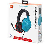 Навушники дротові геймерські JBL QUANTUM 100N (JBLQTUM100N) чорні, фото 9