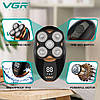 Електробритва VGR 5 в 1 V-316, 9 насадок, IPX5, LED display, фото 4