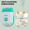 Епілятор VGR V-726 для всього тіла, бездротовий, з підсвічуванням, фото 4