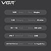 Електробритва VGR V-345 RED, роторна, IPX7, фото 6