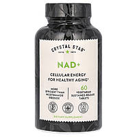Crystal Star, NAD+, 60 вегетаріанських таблеток із тривалим вивільненням
