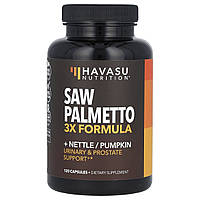 Havasu Nutrition, Saw Palmetto, 3x Formula, 120 капсул