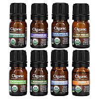 Cliganic, ефірні олії, набір для ароматерапії, набір з 8 предметів