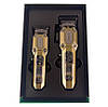 Комплект VGR 2 в 1 V-600&900 GOLD, акумуляторна машинка для стрижки (clipper) і тример, 10 насадок, LED display, 7000 RPM, фото 4