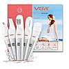 Епілятор VGR 5 в 1 V-752 RED, 5 насадок, IPX5, фото 3