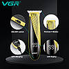 Тример VGR V-959, 3 насадки, LED display, фото 6