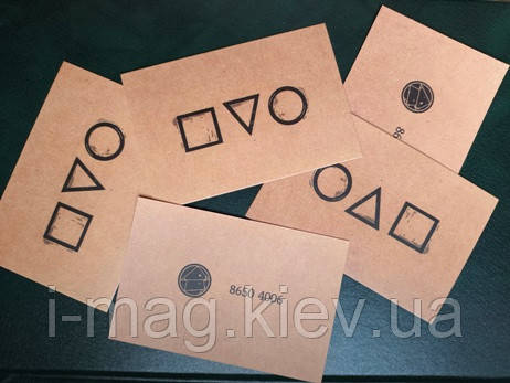 Картки з Гри в кальмара