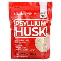 Health Plus, лушпиння подорожника, 340 г (12 унцій)