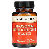 Dr. Mercola, ліпосомальний глутатіон, 350 мг, 60 капсул (175 мг у капсулі)