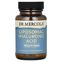 Dr. Mercola, ліпосомальна гіалуронова кислота, 100 мг, 30 капсул
