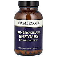 Dr. Mercola, ферменти лумброкінази, 90 капсул