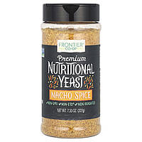 Frontier Natural Products, Дріжджі харчові преміум-класу, спеція начо, 7,3 унції (207 г)