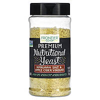 Frontier Natural Products, Преміальні харчові дріжджі, гімалайська сіль та яблучний оцет, 7,51 унції (213 г)