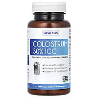 Healths Harmony, Молозиво, 30 % IGG, 60 капсул