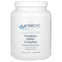 Metabolic Maintenance, Metabolic Detox Complete, натуральний шоколад, 1,05 кг (2,3 фунта)