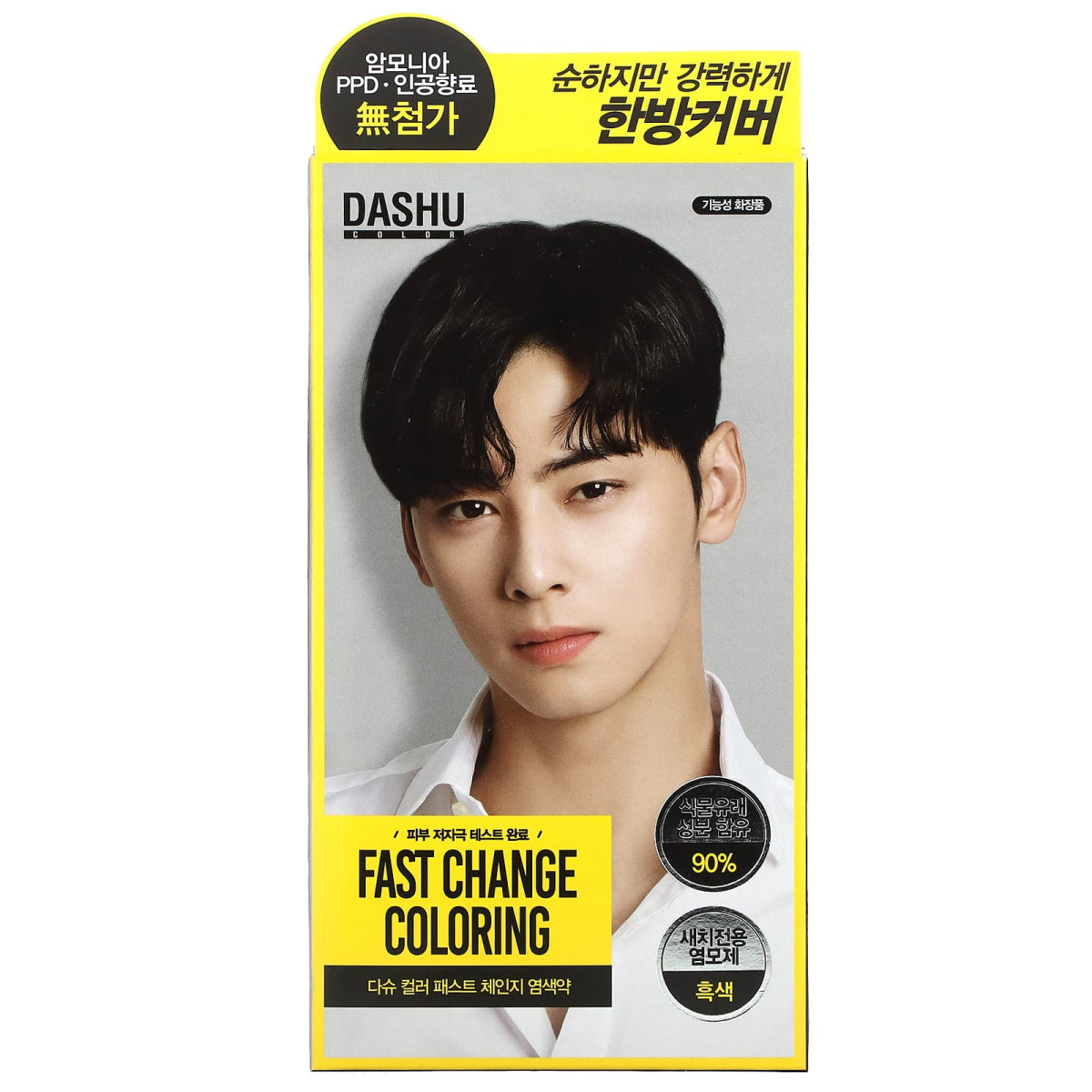 Dashu, Fast Change Coloring, справжній чорний, 1 набір для нанесення